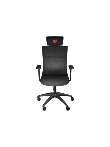 Genesis Ergonomic Chair Astat 200 Base material Nylon; Castors material: Nylon with CareGlide coating | Black Genesis Ergonomic Chair Astat 200 Base material Nylon; Castors material: Nylon with CareGlide coating | Black