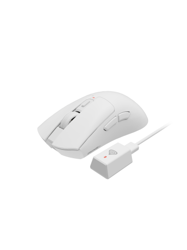 Genesis Gaming Mouse | Zircon 880 Pro 8k | Wireless | 2.4GHz, Bluetooth | White Genesis Gaming Mouse | Zircon 880 Pro 8k | Wireless | 2.4GHz, Bluetooth | White