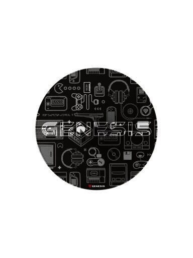 Genesis Protective Floor Mat Tellur 300 Round Gear Polyester | Floor Mat | Multicolor Genesis Protective Floor Mat Tellur 300 Round Gear Polyester | Floor Mat | Multicolor