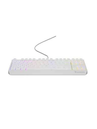 Genesis | THOR 230 | Mechanical Gaming Keyboard | Wired | US | Outemu Brown | White