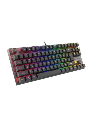 Genesis | THOR 303 TKL | Gaming Keyboard | Wired | Mechanical | RGB LED light | US | Replaceable "HOT SWAP" Switches