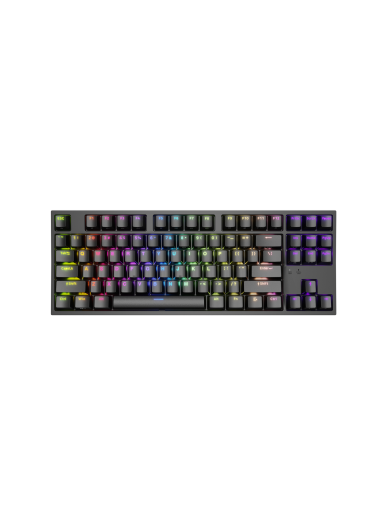 Genesis | THOR 404 TKL | Mechanical Gaming Keyboard | Wired | US | Kailh Box Brown V2 | Black | RGB