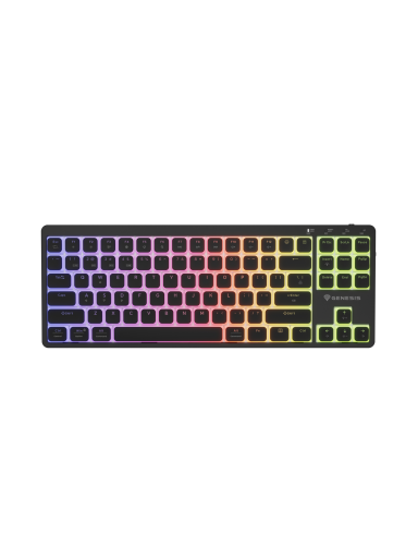 Genesis Thor 430 TKL | Gaming Keyboard | Wireless | Bluetooth | US | Linear | Black Genesis Thor 430 TKL | Gaming Keyboard | Wireless | Bluetooth | US | Linear | Black