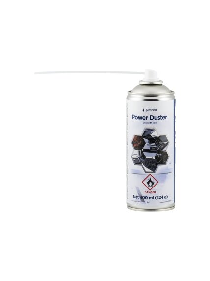 Gembird | Compressed air duster (flammable) | Air Duster | 400 ml 2 Gembird | Compressed air duster (flammable) | Air Duster | 400 ml 2