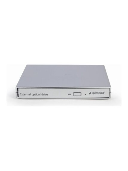Gembird External USB DVD drive | DVD-USB-021-SV | Interface USB 2.0 | CD/DVD | CD read speed 24 x | CD write speed 24 x | Silver Gembird External USB DVD drive | DVD-USB-021-SV | Interface USB 2.0 | CD/DVD | CD read speed 24 x | CD write speed 24 x | Silver