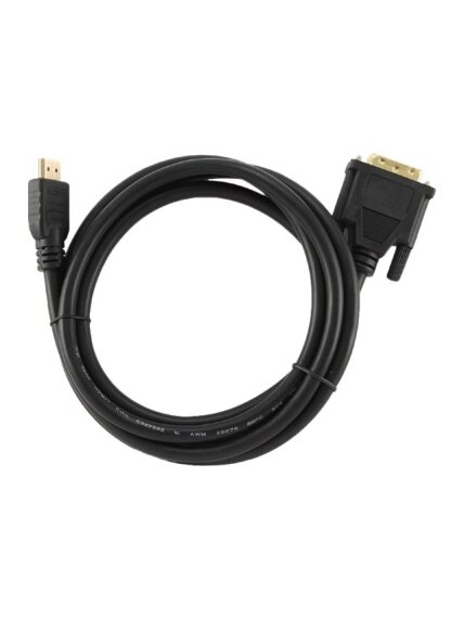 Gembird | HDMI to DVI cable (Single Link) | HDMI 19pin male | DVI 18+1pin male | HDMI to DVI-D | 0.5 m Gembird | HDMI to DVI cable (Single Link) | HDMI 19pin male | DVI 18+1pin male | HDMI to DVI-D | 0.5 m