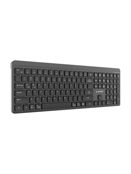 Gembird KB-WPS-03 | Keyboard | Wireless | US | Bluetooth | Black 3 Gembird KB-WPS-03 | Keyboard | Wireless | US | Bluetooth | Black 3