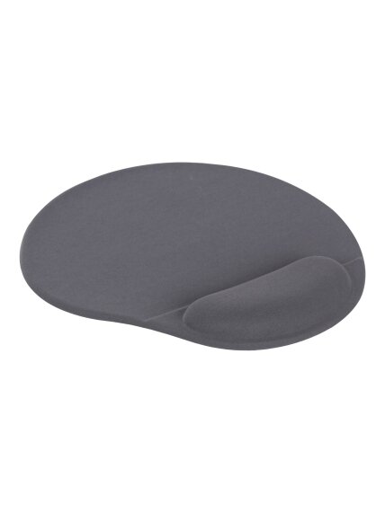 Gembird | MP-GEL-GR Gel mouse pad with wrist support, grey Comfortable | Gel mouse pad | Grey 1