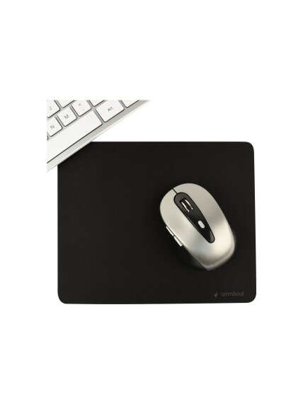 Gembird | MP-S-BK | Mouse Pad | 220 x 180 mm | Black 2 Gembird | MP-S-BK | Mouse Pad | 220 x 180 mm | Black 2