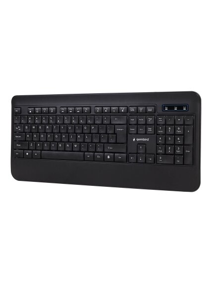 Gembird | Multimedia Keyboard | KB-UML-03 | Multimedia | Wired | US | Black 1 Gembird | Multimedia Keyboard | KB-UML-03 | Multimedia | Wired | US | Black 1