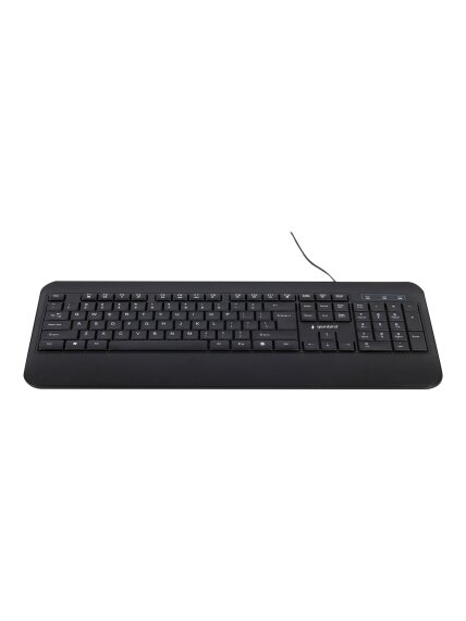 Gembird | Multimedia Keyboard | KB-UML-03 | Multimedia | Wired | US | Black 3