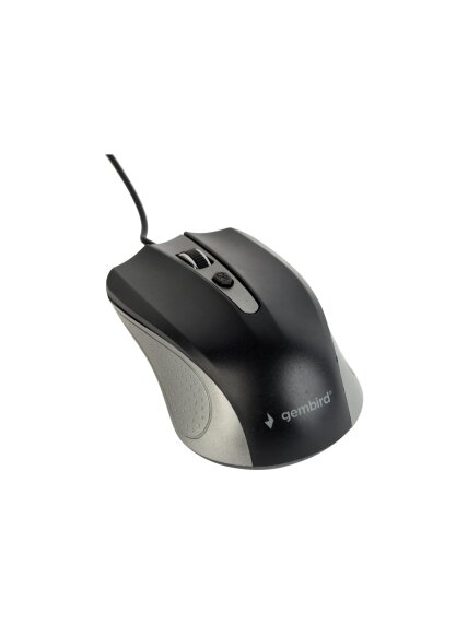 Gembird | MUS-4B-01-GB | Optical Mouse | USB | Spacegrey/Black Gembird | MUS-4B-01-GB | Optical Mouse | USB | Spacegrey/Black