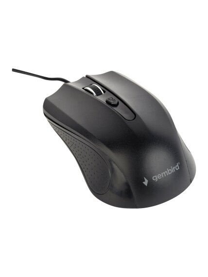 Gembird | MUS-4B-01 | Optical Mouse | USB | Black Gembird | MUS-4B-01 | Optical Mouse | USB | Black