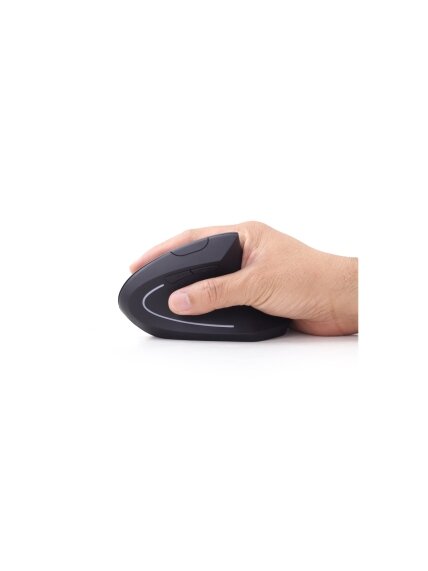 Gembird | MUSW-ERGO-01 | Optical Mouse | 2.4GHz Wireless Optical Mouse | USB | Black 6 Gembird | MUSW-ERGO-01 | Optical Mouse | 2.4GHz Wireless Optical Mouse | USB | Black 6