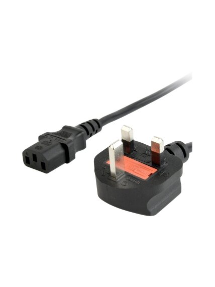 Gembird PC-187 UK power cord (C13), 5 A, 6 ft | Gembird 4
