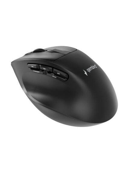 Gembird Triple-mode mouse | MUSW3-9B-01 | Wireless | 2.4G, Bluetooth | Black 4 Gembird Triple-mode mouse | MUSW3-9B-01 | Wireless | 2.4G, Bluetooth | Black 4