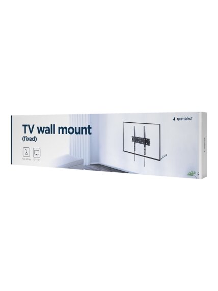 Gembird | Wall mount | WM-55F-02 | Fixed | 32-55 " | Maximum weight (capacity) 40 kg | Black 1 Gembird | Wall mount | WM-55F-02 | Fixed | 32-55 " | Maximum weight (capacity) 40 kg | Black 1