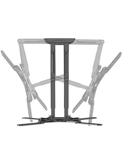 Gembird | Wall mount | WM-60ST-01 | Tilt, swivel, rotate | 32-60 " | Maximum weight (capacity) 36.4 kg | Black 4 Gembird | Wall mount | WM-60ST-01 | Tilt, swivel, rotate | 32-60 " | Maximum weight (capacity) 36.4 kg | Black 4