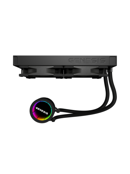 Genesis AIO Liquid Cooler | Hydria 240 | Intel, AMD 3 Genesis AIO Liquid Cooler | Hydria 240 | Intel, AMD 3