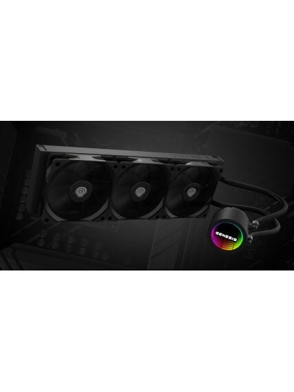 Genesis AIO Liquid Cooler | Hydria 360 | Intel, AMD 8 Genesis AIO Liquid Cooler | Hydria 360 | Intel, AMD 8