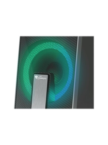Genesis | Computer Speaker | Helium 100BT RGB | Bluetooth | Silver/Black | Gaming Speakers | Wireless connection 6