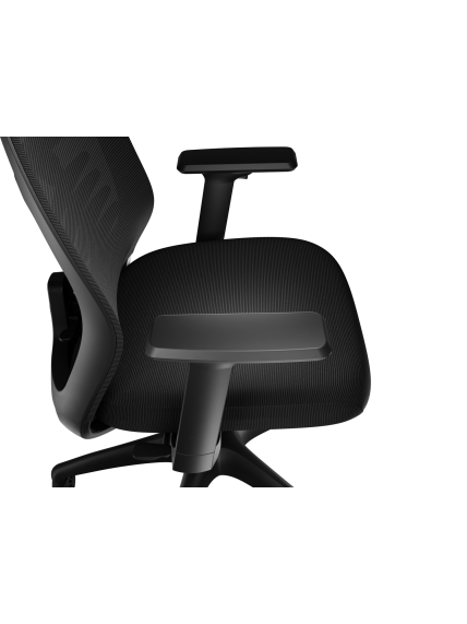 Genesis Ergonomic Chair Astat 200 Base material Nylon; Castors material: Nylon with CareGlide coating | Black 7 Genesis Ergonomic Chair Astat 200 Base material Nylon; Castors material: Nylon with CareGlide coating | Black 7