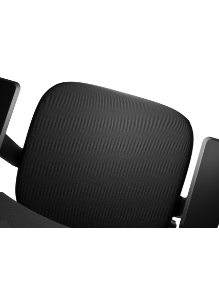 Genesis Ergonomic Chair Astat 200 Base material Nylon; Castors material: Nylon with CareGlide coating | Black 9 Genesis Ergonomic Chair Astat 200 Base material Nylon; Castors material: Nylon with CareGlide coating | Black 9