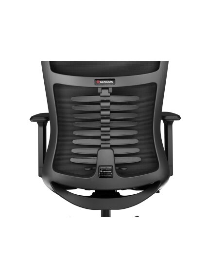 Genesis Ergonomic Chair Astat 700 Base material Aluminum; Castors material: Nylon with CareGlide coating | Black 8 Genesis Ergonomic Chair Astat 700 Base material Aluminum; Castors material: Nylon with CareGlide coating | Black 8