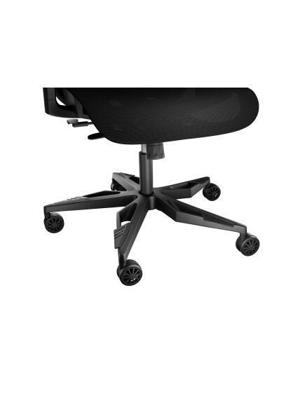 Genesis Ergonomic Chair Astat 700 Base material Aluminum; Castors material: Nylon with CareGlide coating | Black 9 Genesis Ergonomic Chair Astat 700 Base material Aluminum; Castors material: Nylon with CareGlide coating | Black 9