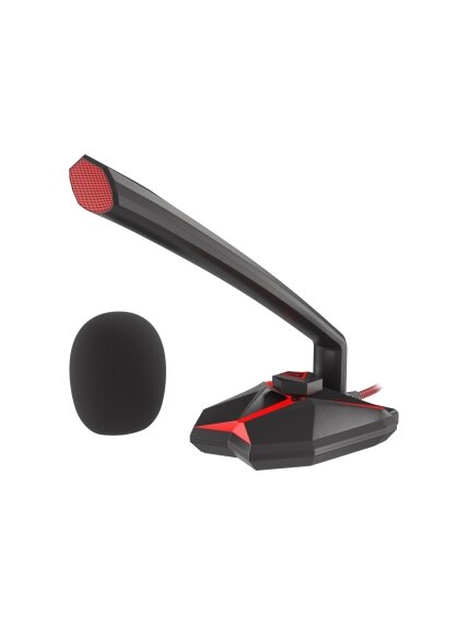 Genesis | Gaming microphone | Radium 200 | Black and red | USB 2.0 Genesis | Gaming microphone | Radium 200 | Black and red | USB 2.0