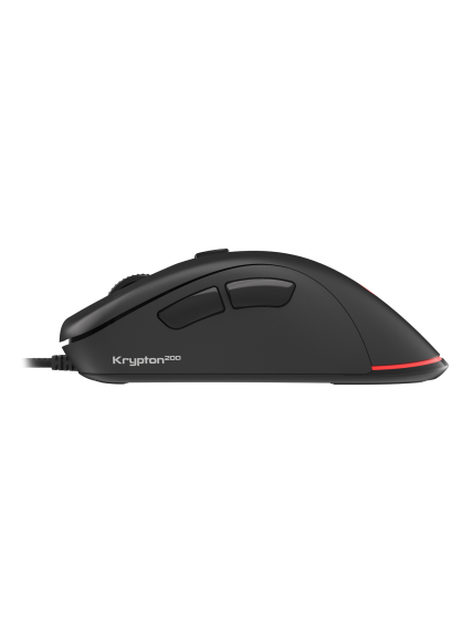 Genesis | Gaming Mouse | Krypton 200 | Wired | Black 5 Genesis | Gaming Mouse | Krypton 200 | Wired | Black 5