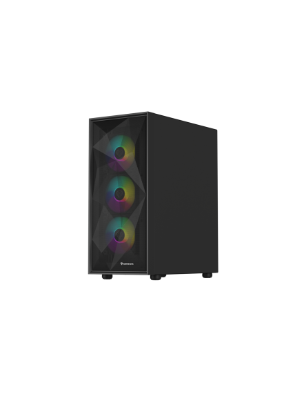 Genesis Gaming PC Case | Diaxid 605 ARGB | Black | Midi Tower 7