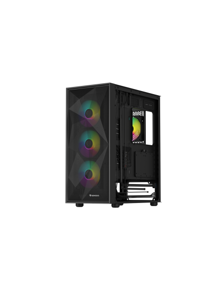 Genesis Gaming PC Case | Diaxid 605 ARGB | Black | Midi Tower 8