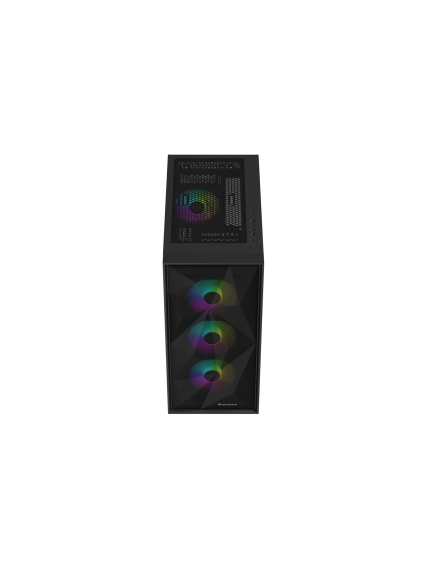 Genesis Gaming PC Case | Diaxid 605 ARGB | Black | Midi Tower 9