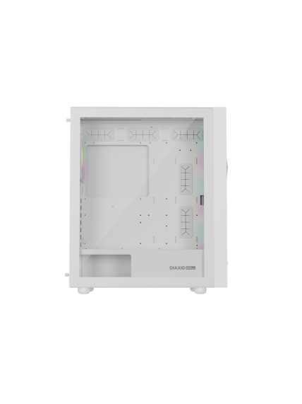 Genesis Gaming PC Case | Diaxid 605 ARGB | White | Midi Tower 11 Genesis Gaming PC Case | Diaxid 605 ARGB | White | Midi Tower 11