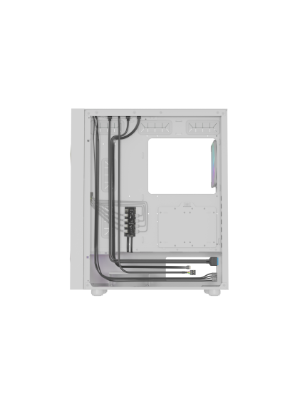 Genesis Gaming PC Case | Diaxid 605 ARGB | White | Midi Tower 14 Genesis Gaming PC Case | Diaxid 605 ARGB | White | Midi Tower 14