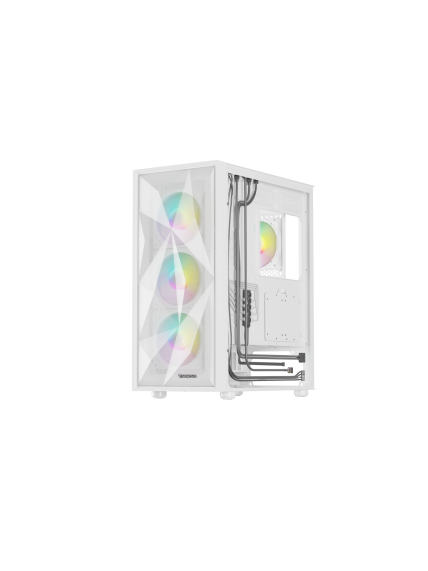 Genesis Gaming PC Case | Diaxid 605 ARGB | White | Midi Tower 7 Genesis Gaming PC Case | Diaxid 605 ARGB | White | Midi Tower 7
