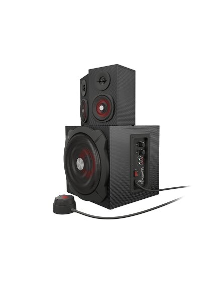 GENESIS Helium 610BT Computer Speakers, Wired, Bluetooth, Black | Genesis | Helium 610BT | Bluetooth | Red/Black | Computer Speakers 2 GENESIS Helium 610BT Computer Speakers, Wired, Bluetooth, Black | Genesis | Helium 610BT | Bluetooth | Red/Black | Computer Speakers 2