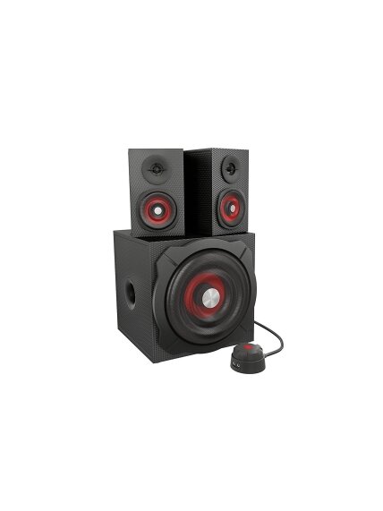 GENESIS Helium 610BT Computer Speakers, Wired, Bluetooth, Black | Genesis | Helium 610BT | Bluetooth | Red/Black | Computer Speakers 3