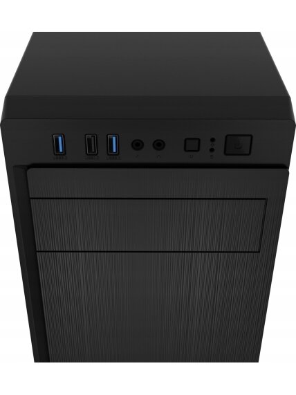 Genesis PC Case | Natec Aracanta | Black | Midi Tower 4 Genesis PC Case | Natec Aracanta | Black | Midi Tower 4