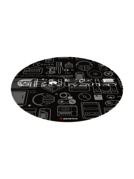 Genesis Protective Floor Mat Tellur 300 Round Gear Polyester | Floor Mat | Multicolor 1 Genesis Protective Floor Mat Tellur 300 Round Gear Polyester | Floor Mat | Multicolor 1
