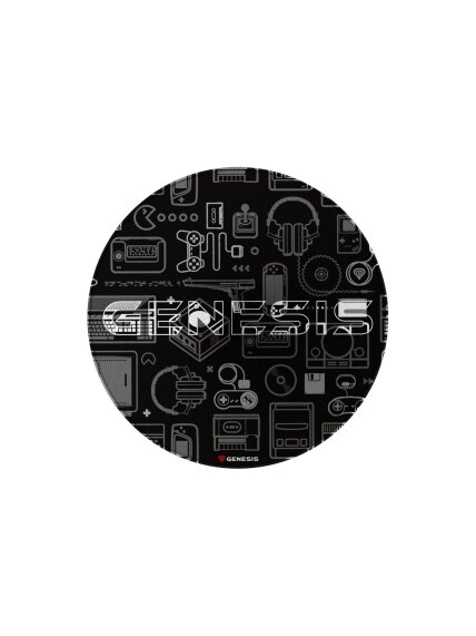 Genesis Protective Floor Mat Tellur 300 Round Gear Polyester | Floor Mat | Multicolor Genesis Protective Floor Mat Tellur 300 Round Gear Polyester | Floor Mat | Multicolor