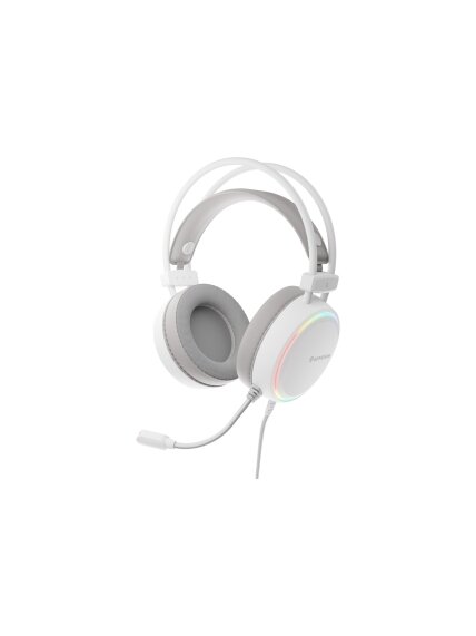Genesis RGB Gaming Headset | Neon 613 G2 | Wired | Over-ear | Microphone | White Genesis RGB Gaming Headset | Neon 613 G2 | Wired | Over-ear | Microphone | White