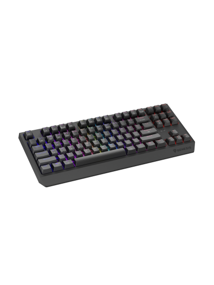 Genesis | THOR 230 | Mechanical Gaming Keyboard | Wireless | US | Outemu Silent Lemon | Black 2