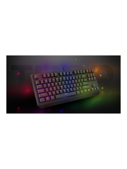 Genesis | THOR 230 TKL | Mechanical Gaming Keyboard | Wired | US | Linear | Black | RGB 12