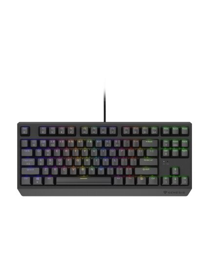 Genesis | THOR 230 TKL | Mechanical Gaming Keyboard | Wired | US | Linear | Black | RGB 3