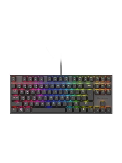 Genesis | THOR 303 | Mechanical Gaming Keyboard | Wired | US | Outemu Peach Silent | Black 1 Genesis | THOR 303 | Mechanical Gaming Keyboard | Wired | US | Outemu Peach Silent | Black 1
