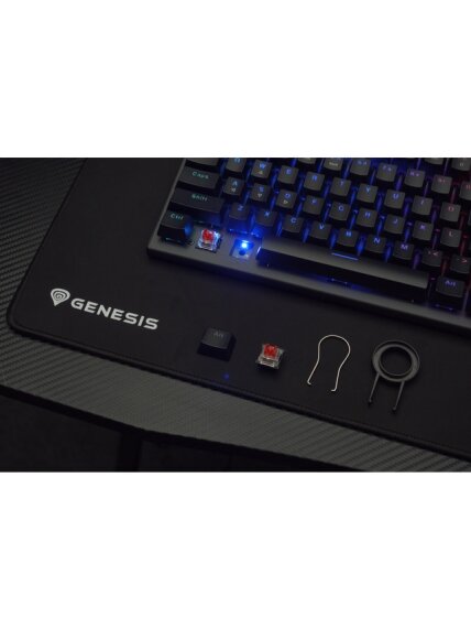 Genesis | THOR 303 TKL | Gaming Keyboard | Wired | Mechanical | RGB LED light | US | Replaceable "HOT SWAP" Switches 5