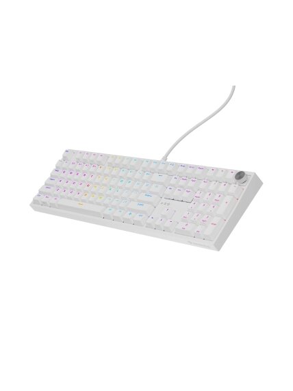 Genesis Thor 404 | Mechanical Gaming Keyboard | Wired | US | Gateron Yellow Pro | White 6 Genesis Thor 404 | Mechanical Gaming Keyboard | Wired | US | Gateron Yellow Pro | White 6