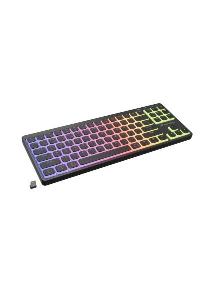 Genesis Thor 430 TKL | Gaming Keyboard | Wireless | Bluetooth | US | Linear | Black 1